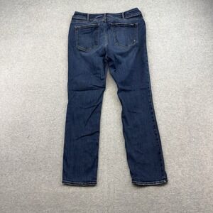 Silver Avery Slim‎ Boot Mens Denim Jeans Size 34X31 Dark Wash Casual Cotton Pant